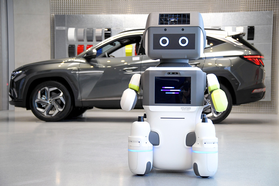 Could this robot be your future car dealer?