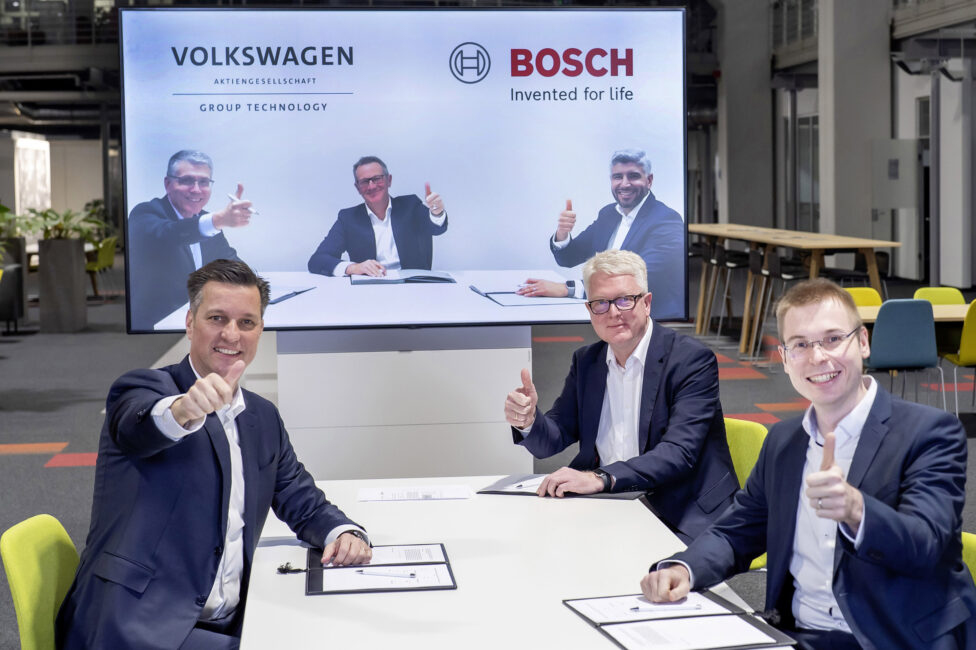 Volkswagen and Bosch to expand European production of sustainable electric batteries